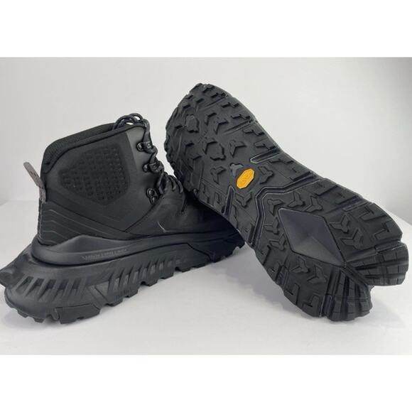 Hoka One One Tennine Hike GTX Black Men's Vibram Hiking Boot - Size 11D - Picture 8 of 9
